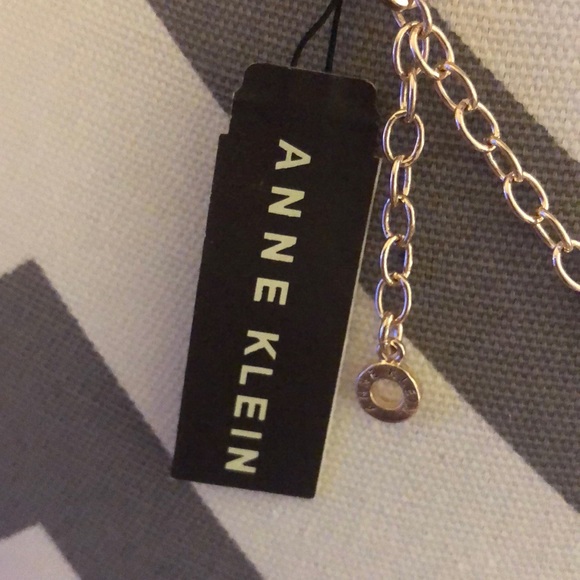 Anne Klein rose gold in color necklace - Picture 3 of 3